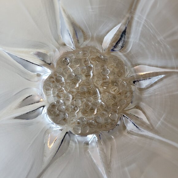 Vintage Walther Glas Frosted Glass Flower Bowl Susanna Satiniert design - Picture 13 of 16